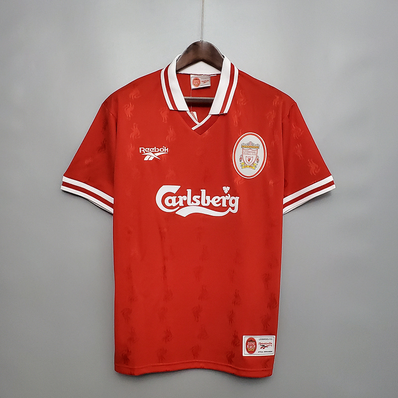 AAA Quality Liverpool 96/97 Home Soccer Jersey